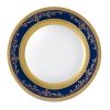 Фарфор Royal Gold - Тарілки для Хліба 17 cм Кобальт (6 штук)