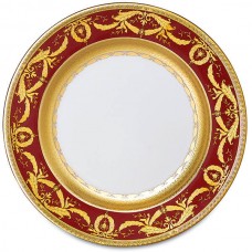 Фарфор Imperial Gold - Підставки під тарілки 32 см Бордо (6 штук) 