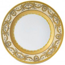 Фарфор Imperial Gold - Підставки під тарілки 32 см Кремові (6 штук)
